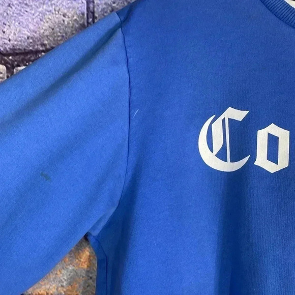 Starter Black Label Compton Crewneck Sweatshirt Blue Medium - Picture 7 of 8